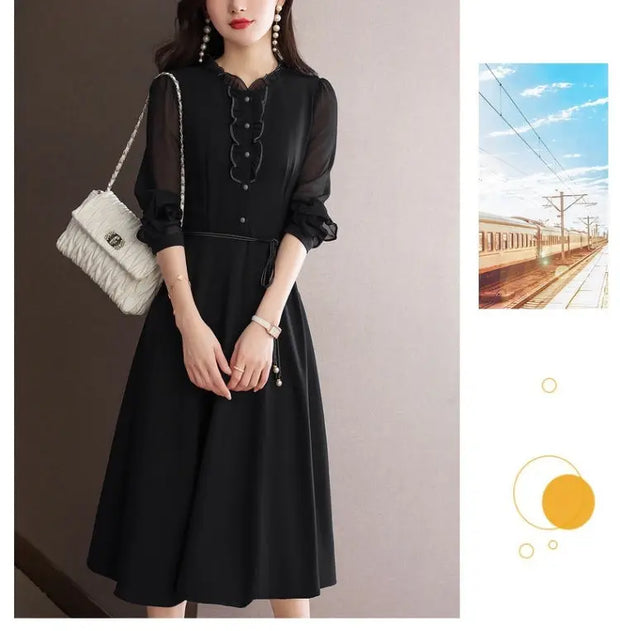 Women's 2025 New Women's Clothing Style High-end Goddess Style Slim and Age-reducing