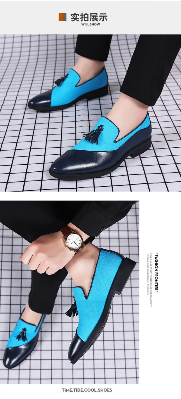 Shoe for Men Designer Leather Shoes Business Versatile Loafers Men Dress Shoes Sapatos Masculinos Zapatos Para Hombres