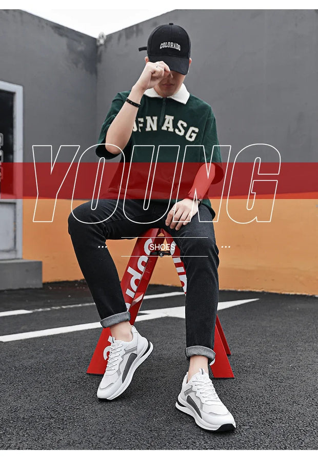 Sneakers Simple Breathable Tennis Shoes Lightweight Wear-Resistant Basketball Sport Shose Non-Slip Comfortable Casual Shoes