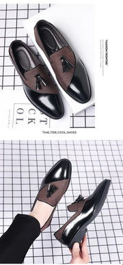 Shoe for Men Designer Leather Shoes Business Versatile Loafers Men Dress Shoes Sapatos Masculinos Zapatos Para Hombres