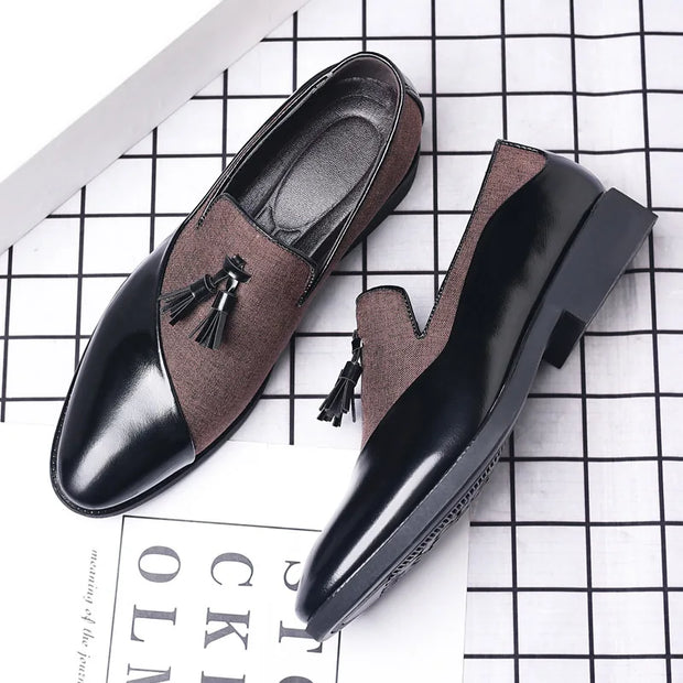 Shoe for Men Designer Leather Shoes Business Versatile Loafers Men Dress Shoes Sapatos Masculinos Zapatos Para Hombres