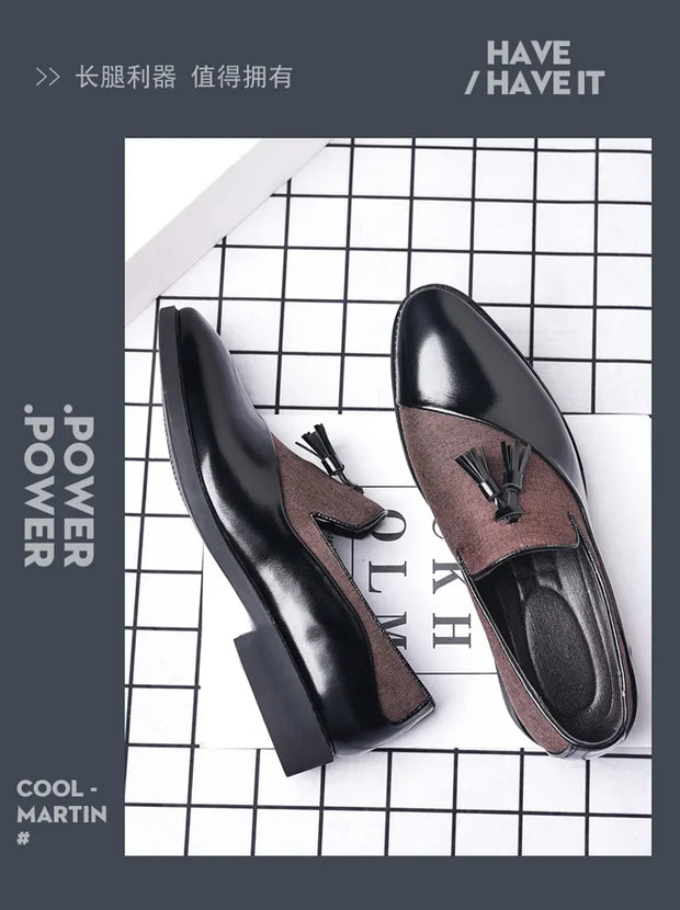 Shoe for Men Designer Leather Shoes Business Versatile Loafers Men Dress Shoes Sapatos Masculinos Zapatos Para Hombres