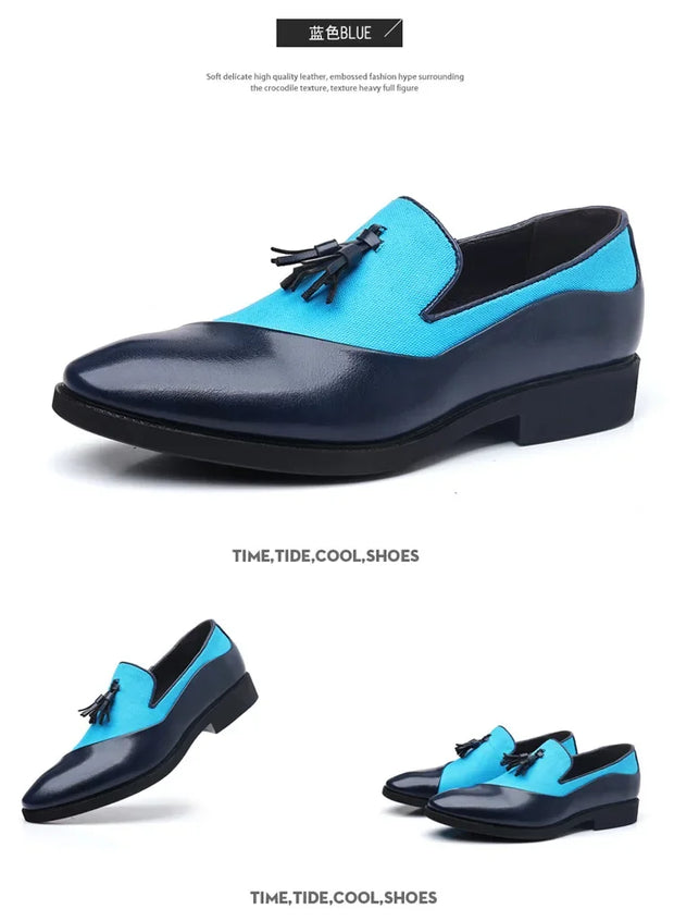 Shoe for Men Designer Leather Shoes Business Versatile Loafers Men Dress Shoes Sapatos Masculinos Zapatos Para Hombres