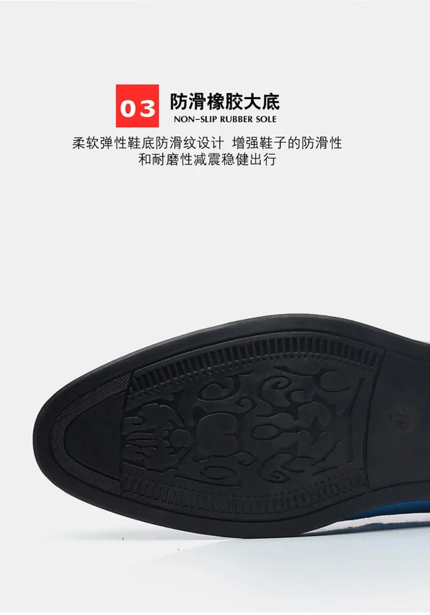 Shoe for Men Designer Leather Shoes Business Versatile Loafers Men Dress Shoes Sapatos Masculinos Zapatos Para Hombres