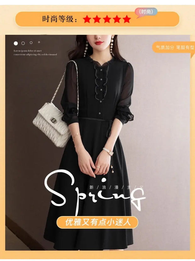 Women's 2025 New Women's Clothing Style High-end Goddess Style Slim and Age-reducing