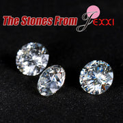 New 925 Silver Color Jewelry Sets Include Rhinestone Necklace Earrings Purse Wedding Anniversary Accessories Gift