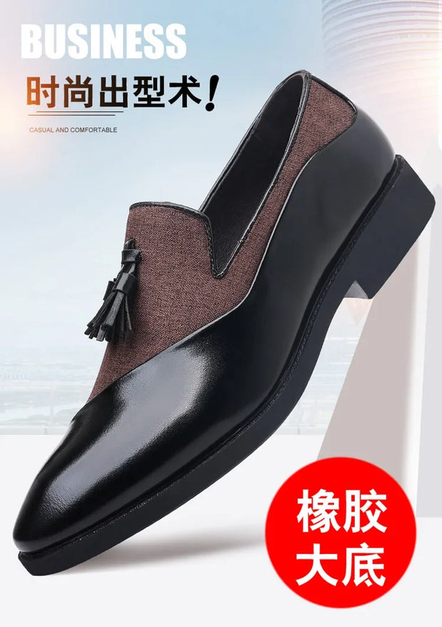 Shoe for Men Designer Leather Shoes Business Versatile Loafers Men Dress Shoes Sapatos Masculinos Zapatos Para Hombres