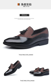 Shoe for Men Designer Leather Shoes Business Versatile Loafers Men Dress Shoes Sapatos Masculinos Zapatos Para Hombres
